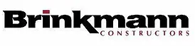 Brinkmann Constructors logo in black and red text on white background